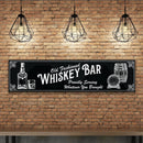 Old Fashioned Whiskey Bar Metal Sign