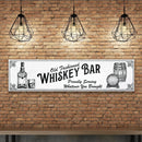Old Fashioned Whiskey Bar Metal Sign