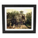 Children At Play Old Wooden School Print | 13.5" x 11.5" | Journey West Photographer