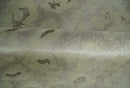 Olive and Dark Green and Silver 5x8 Hand Knotted Abstract Wool and Silk Area Rug