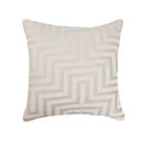 Olive and dark green geometric jacquard throw pillowcase living room