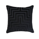 Olive and dark green geometric jacquard throw pillowcase living room