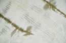 Olive and ivory 6x9 Modern Abstract Hand Woven Art Silk Rug