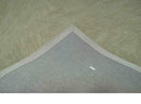 Olive and Ivory Modern Geometrical Stripes Textured Hand Tufted Multi size rug
