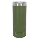 Skinny Tumbler with Slider Lid | 22 oz | Multiple Colors | Customizable | RCK Creations & More