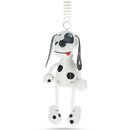 Dalmatian Dog Wooden Doll on a Spring 5.7 Inches