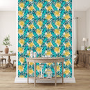 Green and Yellow Leaves Wallpaper