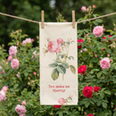 You Make Me Thorny Dish Cloth Towel | Cotten Linen Novelty Tea Towel | Cute Kitchen Hand Towel | 18" x 28"