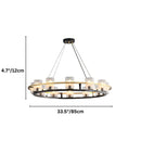 Opaline Chandelier