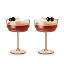 Tulip Coupes in Amber