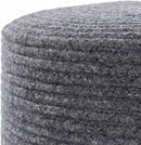 Semmering Charcoal Pouf