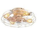 Oran Flushed Ceiling Light & Fan