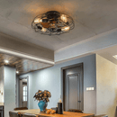 Oran Flushed Ceiling Light & Fan