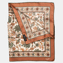 Carrara - Silk Neckerchief - Terracotta