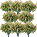 Orange babysbreath lover fruit artificial plant pumpkin garden decor