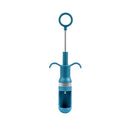 Orange metal cherry pitter fruit core remover kitchen tool