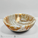 Orange Onyx Marble Vessel Sink