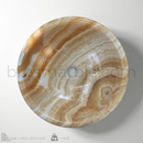 Orange Onyx Marble Vessel Sink