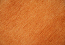 Orange Rust Solid Woolen Hand Tufted 8x10 contemporary area Rug