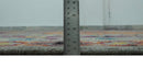 Orange, Silver and Mustard Traditional Mamluk Design Medallion Multi Size wool Area Rug