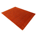 Orange Tribal Center Medallion Hand Loomed Wool Area Rug