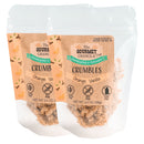 Orange Vanilla Crumbles | 2.4 oz | Pack of 2 | Gluten, Dairy, and Soy Free | The Gourmet Granola