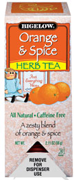 Bigelow Orange & Spice Herbal Tea Bags – 28 Count