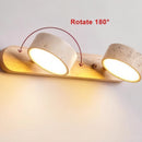 Orbica Travertine Wall Lamp
