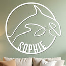 Orca Name Sign