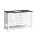 James Martin Breckenridge 48" Single Bathroom Vanity, Bright White