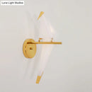 DecorBites™ Origami Bird LED Wall Sconce in Gold: Warm/White Bedroom Lighting Fixture