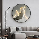 Origami Lines Illuminated Art