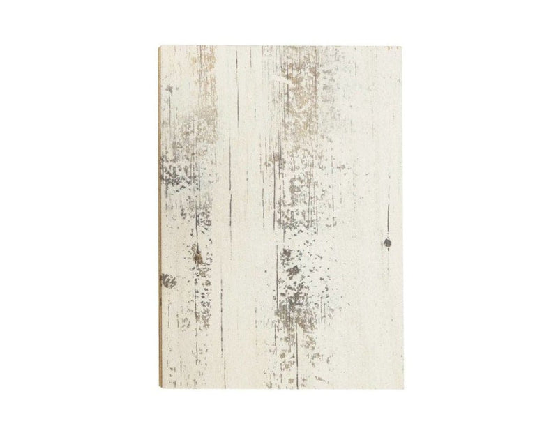 Rustic Originals Real Wood Easy Install 6" Sample - Farmhouse White