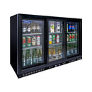 Orikool 53-Inch Energy Efficient Commercial Back Bar Drink Cooler With LED Lighting And 3 Glass Doors (SAK12097)