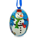 Snowman Wooden Christmas Ornament