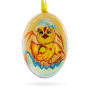 Hatchling Chick Wooden Ornament