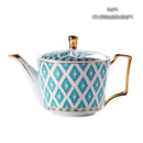 DecorBites™ Bone China Tea Pot: Elegant European Porcelain Coffee Pot for Tea Lovers.