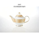 DecorBites™ Bone China Tea Pot: Elegant European Porcelain Coffee Pot for Tea Lovers.