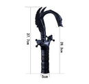 Ornate black bronze swan basin faucet dual cross handle bathroom mixer