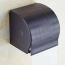 Ornate black & white bathroom accessories set wrought iron towel rack