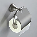 Ornate brushed nickel gray bathroom accessories set – bathroom