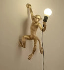 Ornate white 3 monkeys pendant chandelier for living room decor