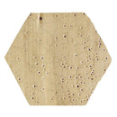 Satin Bronze Glazed Hexagon Terracotta Tiles 6x6