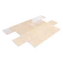 ottoman beige marble 12x24 polished angle wide view