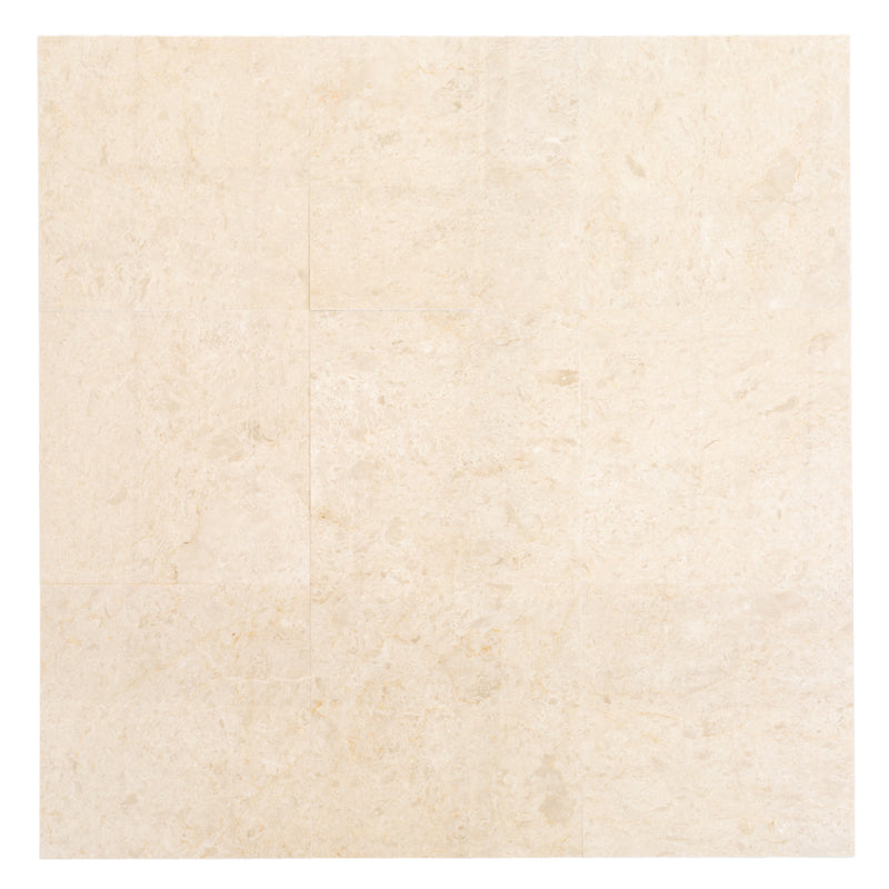 ottoman beige marble 24x24 polished top view