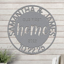 Our First Home Sign