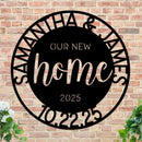 Our New Home Sign