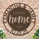 Our New Home Sign