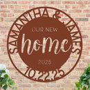 Our New Home Sign