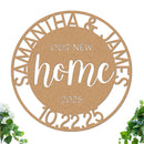 Our New Home Sign